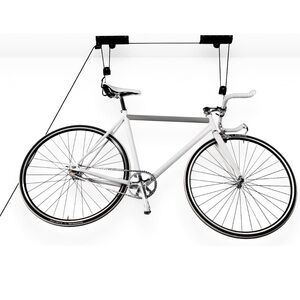 Halter Heavy Duty Bike Garage Storage Lift Ceiling Mounted Hoists 125lb